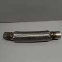 Exhaust Flex Pipe Universal Type 100% Stainless Steel For Heavy Duty and Cars (1 PC, 2X12X16)