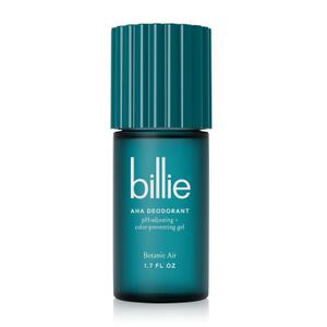 Billie AHA Deodorant 24-hour Odor-Preventing Gel, Aluminum-Free, Botanic Air, 1.7oz