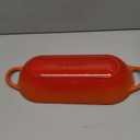 Enamelled Cast Iron Bread Loaf Pot – Dutch Oven For Sourdough Bread Baking – Oven Safe Non Stick Bread Pot – Rectangular, Orange, 34cm x 16cm – by Nuovva