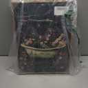 AtterrirArt Framed Funny Bathroom Wall Art, 12 * 16inch, Vintage Toilet Bowl Wall Decor, Moody Wildflowers Botanical Print, Dark Green Flower Canvas Wall art For Restroom, Bedroom, Ready to Hang (Commode)