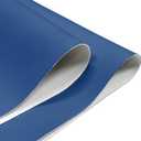 Faux Leather Fabric,54"x36" Thick Durable Synthetic Upholstery Leather Vinyl, Soft Smooth Waterproof, Durable,Replacement Renovate for Wallets, DIY Projects, Furniture, Car Seats 1 Yard-Blue