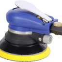 5-inch air palm random orbital sander, dual-action pneumatic polisher speed adjustable grinding sanding with 5-inch pad, random orbit air sanders
