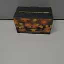 Halloween Lights with Timer for Thanksgiving Decorations: Battery Pumpkin Maple Leaf String Fairy Lights with Romote - 13ft 40 Led Orange Lights for Halloween Autumn Fall Harvest Outdoor Garland Decor