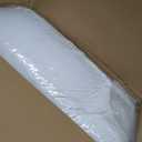 ELEMUSE King Goose Down Feather Mattress Topper, Thick Feathered Pillow Top