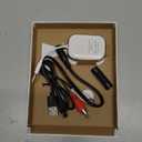 Swiitech Bluetooth Transmitter Receiver, 2-in1 Wireless Adapter for Airplane, Bluetooth 5.3 Transmitter for TVs, Gym Equipment, Cars,Use with 3.5mm Jack and RCA Cable