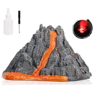 Erupting Volcano Model Toys Volcano Science Kit Learning Resources Realistic Dinosaur for Kids 3-5(Volcano)
