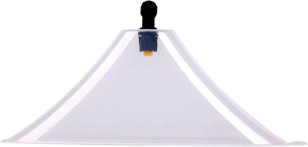 Drift Guard with Flat Sprayer Nozzle,Prevents Drift of Fine Droplets,for Use with Backpack Sprayer Small Drift Guard (1 Nozzle, 1PCS)