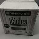Icicles Plates Pearl 7"+9" Case of 128 (4 packs x 32)