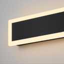 2-Pack Outdoor Modern Wall Lights, 3000K Exterior Lighting Fixture, 39.4in
