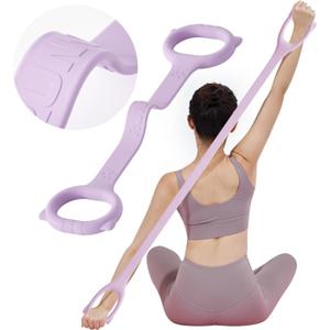 Figure 8 Workout Resistance Band - 3 Elasticities Optional 20 30 40lb, Thicker Durable Arm Back Shoulder Exercise Elastic Rope Yoga Straps Pilates Flexbands, Physical Therapy Stretch Bands