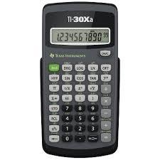 Texas Instruments TI-30Xa Scientific Calculator: Approved for SAT & AP Exams Texas Instruments TI-30Xa Scientific Calculator: Approved for SAT & AP Exams