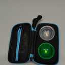 MAGICYOYO K2 Crystal Yoyos Glow in The Dark, Responsive Yoyo for KidsUnresponsive Yo yos for Adults, Plastic Yo-Yo Professional for Fingerspin Trick + 12 Strings + Accessory kit (Glow Yoyo Pack)