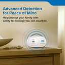 Kidde Carbon Monoxide Detector, AA Battery Powered, Digital Backlit Display, Portable for Travel or Home, LED Status Indicators, 85 dB Alarm, 5th Edition, COBD