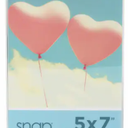 Set of 2, Snap Photo Frame Size 5x7, 4x6