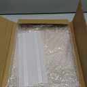 xydstay 8.5 x 11 Acrylic Sign Holder 2 Pack, Vertical T Shape Clear Plastic Menu Holder, Unbreakable Table Sign Holder for Restaurant, Office, School, Store and Home Use