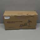 22000 Lumen Work Lights with Stand, 2 Adjustable Head LED Work Light, with Adjustable and Foldable Tripod Stand, Waterproof Lamp with Individual Switch with 6500 Kelvin Color (2-head) (Yellow)