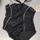 beautyin Women's One Piece Athletic Racerback Swimsuit Slimming Bathing Suit, XL