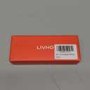 livho Retro Polarized Sunglasses - UV400 Protection, Oval Shape, Metal Frames - Matching Soft Case Inlcuded