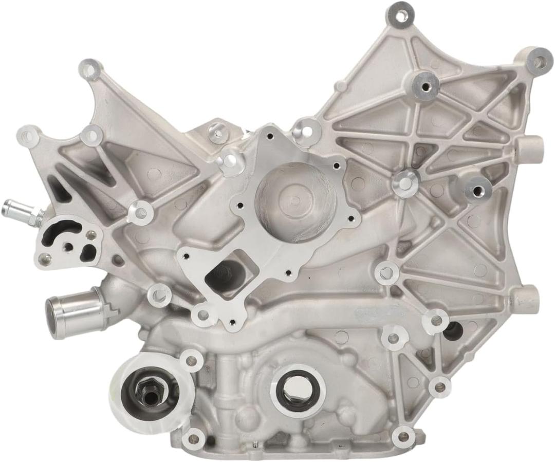 04666020AA Engine Timing Cover Assembly Compatible with Jeep Wrangler JK JKU JKUR 3.8L V6 2007-2011 Replaces 04666020AB 04666020AC 68003438AA 68003438AB 68003438AC