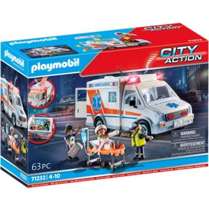 Playmobil Ambulance with Accessories and 3 Figures