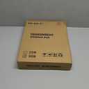 Baby Bottle Organizer, 3 Tiers Adjustable Clear Acrylic Baby Bottle Storage Organizer with 3 Removable Dividers and Magnetic Door, Suitable for Countertop and Kitchen