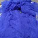 GRACE KARIN Girls Sequin Party Dress Sparkle Formal Birthday Pageant Prom Three-Layer Tulle Midi Dress Size 5-12Y (Royal Blue)