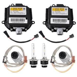 2X Headlight Ballast and Igniter Kit with D2S Bulb - Pair for Both Sides | Compatible with Infiniti Nissan 350Z G37 G35 FX35 Murano Altima Maxima QX56, Replace 28474-89904 28474-8991A NZMNS111LANA