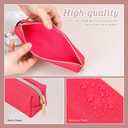 Small pencil case, pink pencil case for adult. fasion Pen case Hot pink Calssic small pen bag