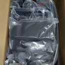 Center Console Organizer for 2018-2023 Jeep Wrangler JL JLU 4XE/Gladiator JT Gear Shift Console Side Tray GrabTray Passenger Hanging Armrest Storage Box for Wrangler&Gladiator(18-23 4-piece)