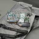 Magnetic Thermal Insulated Door Curtain, Fits Door Size 32" x 80",Durable Oxford Cloth&Thicken Polyester Fiber Fill, Efficient Temperature Control, Durable Construction, Soundproof and Windproof Gray