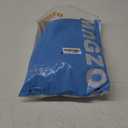 MAGZO Magnetic Screen Door Fit Door Size 40 x 96 Inch, Screen Size 42" x 97" Strong Magnet French Style Mesh, Heavy Duty Fiberglass Mesh with Hook & Loop for Sliding Entrance, Gray