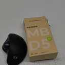 seenda Wireless Trackball Mouse, Ergonomic Mouse Bluetooth - Rollerball Mouse Rechargeable, Multi Devices Connection Thumb Control Mouse Compatible for Mac/Android/Windows Computers - Black