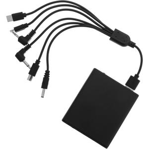 Emergency Battery Pack with Six Portable Power Supply for Devices Lightweight and Secure Backup Battery Unit for Various Settings Theft Design for Enhanced Safety