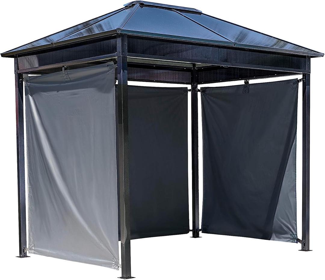 Sojag Danxia Grey 7 Ft. X 9 Ft. Gazebo