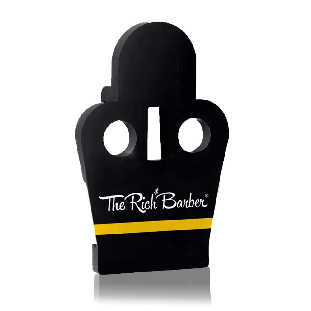 The Rich Barber On The Money 10-Second Blade Setter - Zero Gap Tool for Razor, Barber Blade Alignment, Close Shave, Clean Fade, Sharp Line - Hair Stylist & Barber Tools for Home & Professional Use (Gold - Compatible with Andis GTX Deep Tooth)