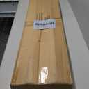 OCEANBROAD EVA Foam Boat Flooring with 3M Adhesive Backing Marine Self-Adhesive Decking 96''x45.6''/36''/28.8''/16.8'', 48''x16.8'' Faux Teak Sheet for Jon Boats Swim Platform Helm Pad RV Floor (Brown with Black Seam Lines)
