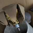 KDG Cordless LED Table Lamp Set of 2, Portables Fabric Shade Desk Lamps, 4000mAh Rechargeable Battery Powered Lighting, Dimmable Light for Dining Room, Bedroom, Bedside, Night Light, Balcony (Bronze)