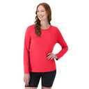 Hanes womens Sport Cool Dri Performance Long Sleeve T-shirt Shirt, Razzle Pink, Medium US M