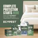 Bed Bug Interceptors 4 Pack | Bed Bug Blocker (Pro) Interceptor Traps (White) | Insect Trap, Monitor, and Detector for Bed Legs