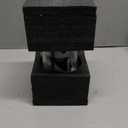 2.5oz Espresso Cups Set of 4, Porcelain Stackable Espresso Cups with Saucers and Metal Stand Set, Black Expresso Shots Cup Set for Cappuccino, Coffee Drinks, Latte, Tea