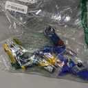 Aimery Collision Transforming Dinosaur Car Toy, 2 Magnetic Cars Convert into Dinosaur Toys,Dino Robot Toy, Boys Toys,Kids Toys, Party Birthday for Kids (Gold Blue)