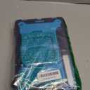 Case for Samsung Galaxy Tab S10 FE/S9 FE 5G (10.9 inch), Rugged Armor Heavy Duty Hybrid Cover with Adjustable Stand and Handle (Black/Black)