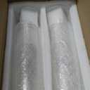 48 Pack Thick Glass Cylinder Vases 4,6,9,12 Inch Tall Clear Flower Vase Hurricane Floating Candle Holder for Table Centerpiece Wedding Home Decor