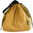 Canvas Drawstring Lunch Bag Insulated Lunch Tote Japanese Style Bento Tote Bag Reusable Lunch Bag with Handle and Drawstring