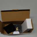 Lethato Pocket Door Hardware Black, Pocket Door Lock, Pocket Door Latch, Matte Black Contemporary Sliding Pocket Door with Privacy Lock for Bathroom & Bedroom (1 Pack, Square)