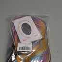 14 Inches Rainbow Wig Short Wavy Pastel Wig with Bangs Multi Color Wigs for Women Girls Heat Resistant Synthetic Cosplay Costume Wigs