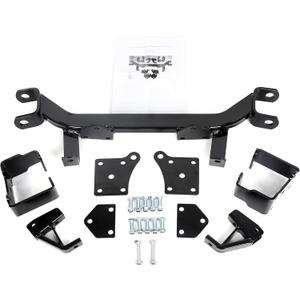 HECASA Golf Cart 6" Lift Kit Compatible with EZGO Electric TXT Medalist 1994.5-2001.5 Black Steel Drop Axle