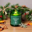 Christmas Candle Set,4Pack Scented Candles Holiday Candle Gifts,Soy Wax Candles Home Christmas Decoration, Xmas Gift Candle for Women and Men - Scents of Christmas EVE Gifts