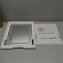 ROLOVE Vanity Mirror with Lights, 12.6"15" LED Makeup Mirror, Lighted Makeup Mirror with Lights, Smart Touch Control Dimmable 3 Modes Light, Lighted Up Mirror for Makeup Desk, Bedroom, Dressing Room (White)