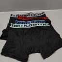 Playboy Mens Underwear 4 Pack Boxers for Men Gifts for Men Boxer Briefs, Size M